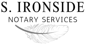 S. Ironside Notary Services logo